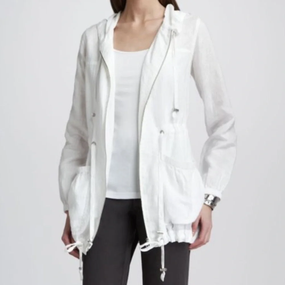 Eileen fisher linen jacket - Picture 1 of 5